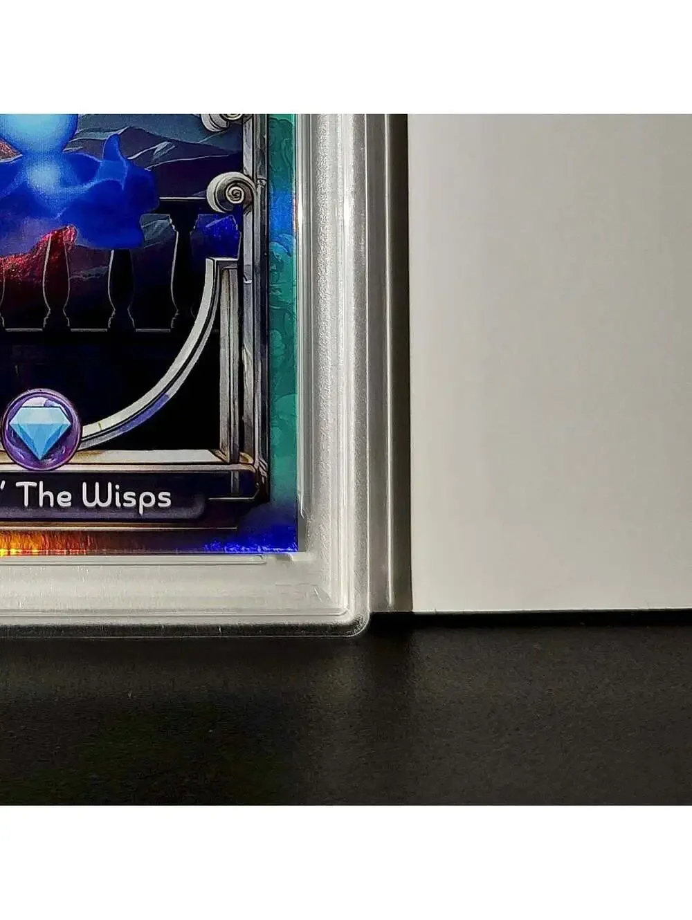 Will O' The Wisps 2025 Topps Disney Wonder #146 Diamond Card Brave PSA 9